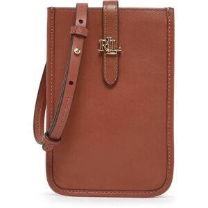 Étui Telephone Cuir Lauren Ralph Lauren Marron