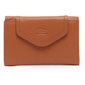 Portefeuille Cuir Crinkles Marron