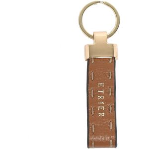 Porte-clefs Tradition Cuir Etrier Marron