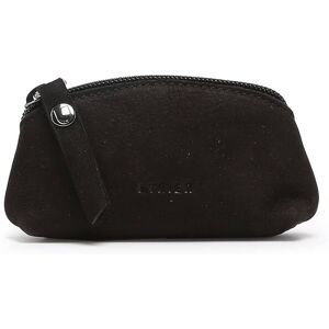 Porte-monnaie S Etincelle Nubuck Cuir Etrier Noir