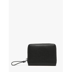 Portefeuille Compact K/circle Cuir Karl Lagerfeld Noir