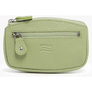 Porte-monnaie Caviar Cuir Crinkles Vert