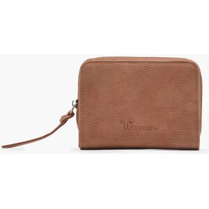 WOOMEN Portefeuille vegan Marron