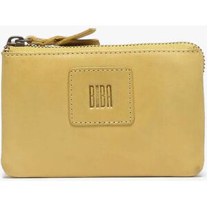 Porte-monnaie Heritage Cuir Biba Jaune