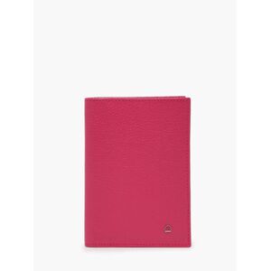 Porte-papiers Madras Cuir Etrier Rose