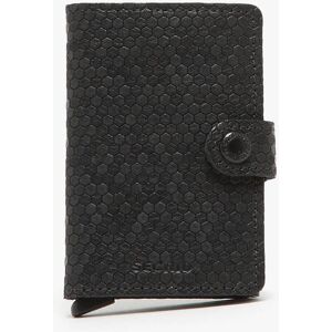 Mini Porte-cartes Hexagon Cuir Secrid Noir