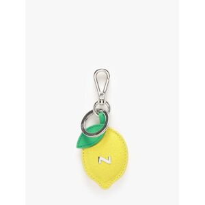 Porte-clefs Lemon Cuir Nathan Baume Jaune