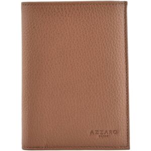 Portefeuille Cuir Azzaro Marron