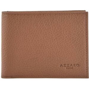 Portefeuille Cuir Azzaro Marron