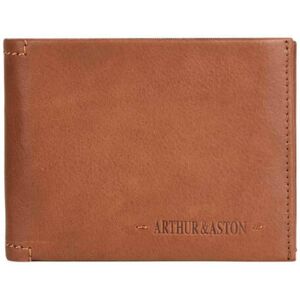 Portefeuille Arthur Cuir Arthur & Aston Marron