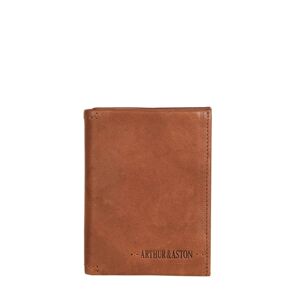 Portefeuille Arthur Cuir Arthur & Aston Marron