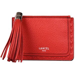 Porte-cartes Premier Flirt Cuir Lancel Rouge