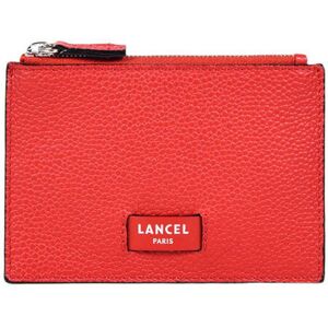 Porte-cartes Zippe L Ninon Cuir Lancel Rouge