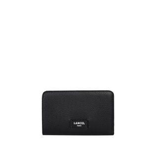 Portefeuille Rectangulaire Zippe Ninon Cuir Lancel Noir