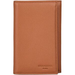 Porte Papier Cuir Hexagona Marron