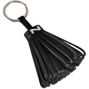 Porte-clefs Dahlia Cuir Nathan Baume Noir