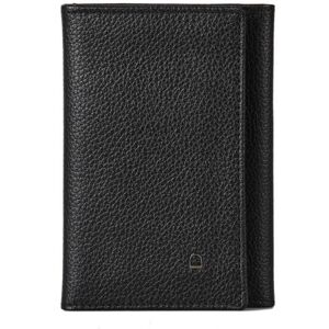 Porte Papiers Madras Cuir Etrier Noir