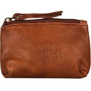 Porte-monnaie Cuir Basilic Pepper Marron