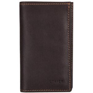 Porte-cartes Oil Cuir Etrier Marron