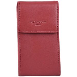 Etui À Cles Soft Cuir Hexagona Rouge