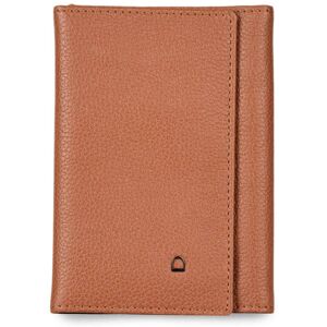 Porte Papiers Madras Cuir Etrier Marron