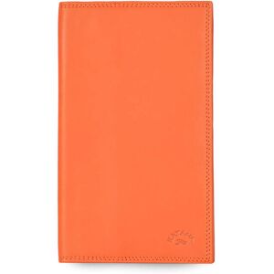 Porte-chequier Cuir Katana Orange