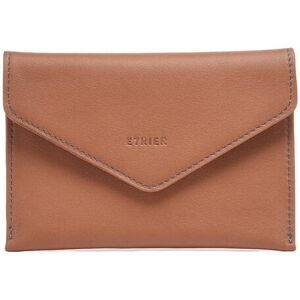 Porte-papiers Cuir Etrier Marron