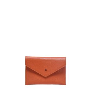 Porte-papiers Madras Cuir Etrier Orange