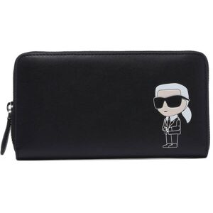 Portefeuille K Ikonik 2.0 Cuir Karl Lagerfeld Noir