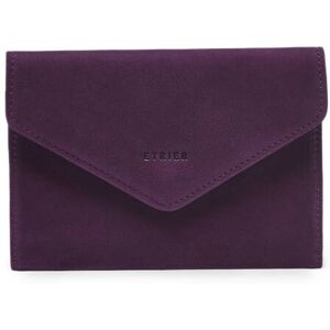 Porte-papiers Etincelle Nubuck Cuir Etrier Marron