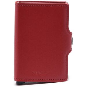 Porte-cartes Twin Original 2 Compartiments Cuir Secrid Rouge