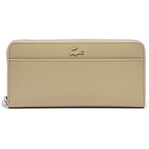 Portefeuille Chantaco Cuir Lacoste Beige