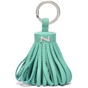 Porte-clefs Dahlia Cuir Nathan Baume Vert