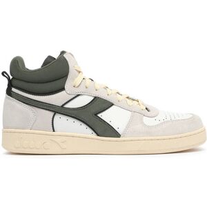 Sneakers Mid Magic En Cuir Diadora Vert