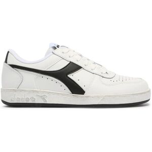 Sneakers Magic Icona Low En Cuir Diadora Noir