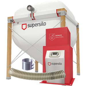 Supersilo Silo textile ECO200P avec extraction par aspiration