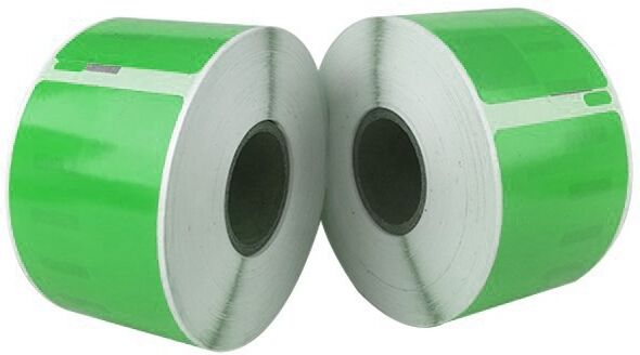 Étiquettes Dymo Compatibles 99012 VERT - 89 x 36mm Étiquettes Dymo Compatibles 99012 VERT - 89 x 36mm