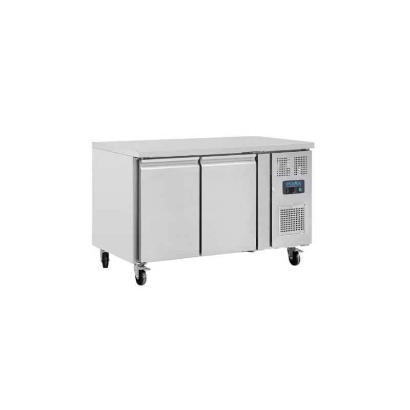 Notice d'utilisation, manuel d'utilisation et mode d'emploi POLAR Table réfrigérée positive - Tropicalisée - GN 2/3 - Garantie 2 ans - 282 L. - 2 portes - 1360 (L) x 700 (P) mm - Classe T   