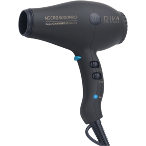 Seche-Cheveux Micro 5000 Noir Diva