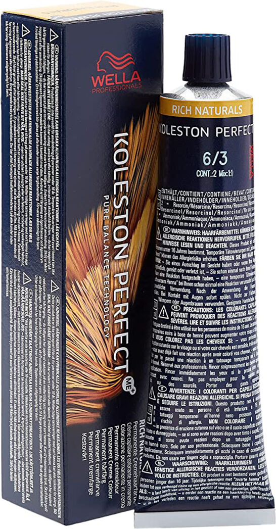 Coloration Koleston Perfect Me+ Rich Naturals Wella 60ml - Teinte 9/16