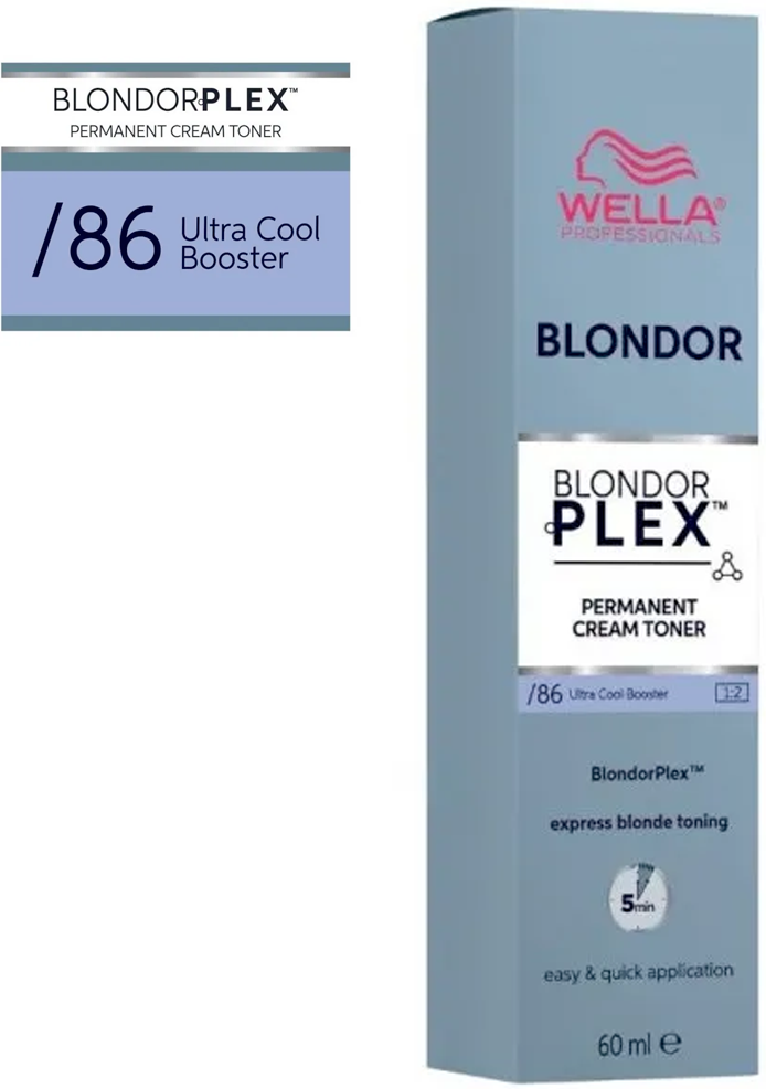 BlondorPlex Crème Tonique 60ml Wella - Teinte /86