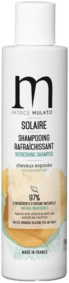 Shampooing Rafraichissant Solaire 200ml - Mulato