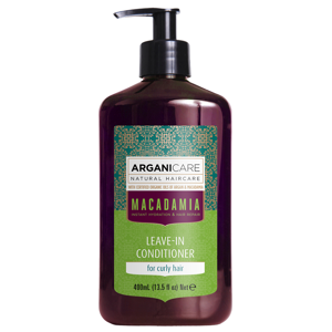 Soin Sans Rincage Macadamia Cheveux Boucles Arganicare 400ml