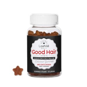 Gummies Vegan Good Hair Men Anti Chute Lashile x60