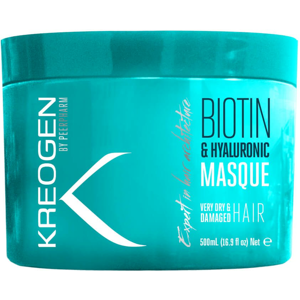 Kreogen Masque Nourrissant Et Réparateur à la Biotine - Cheveux Très Secs Et Abîmés Kreogen 500ml