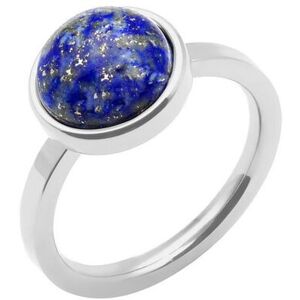 Bijoux Bague Silver Cabochon Lapis - Modele 50