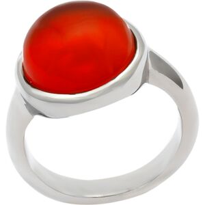 Bijoux Bague Cabochon Cornaline - LABISE - Taille 56