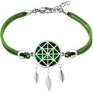 Bijoux Bracelet Coton Attrape-Reves Malachite - LABISE