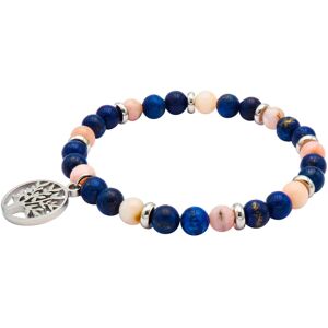 Bijoux Bracelet Bien-Être Lapis Lazuli & Opale Rose - LABISE