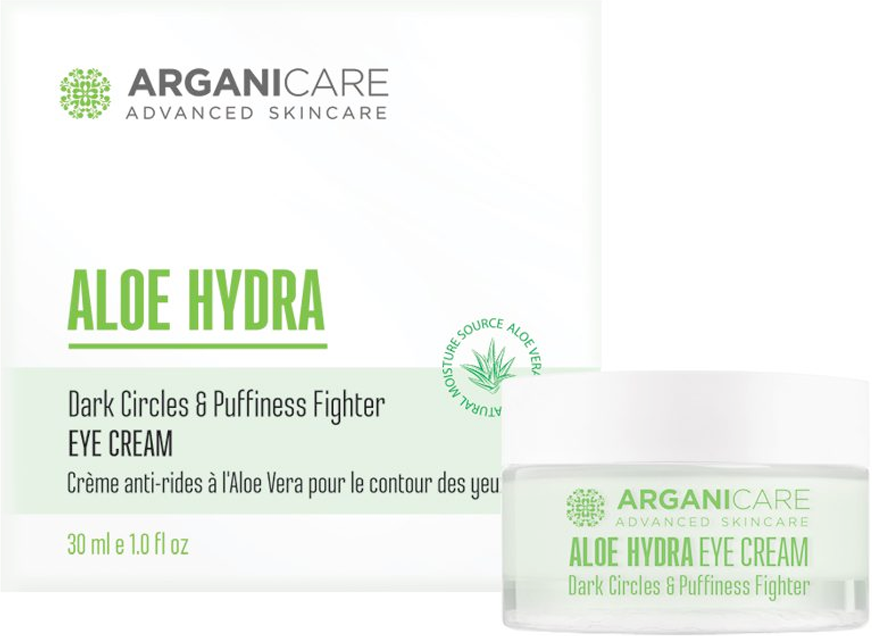 Crème Anti-Rides à L'Aloe Vera Arganicare 30ml